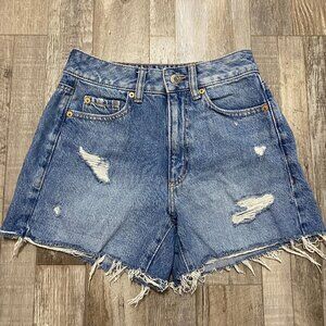 Blue Garage denim shorts